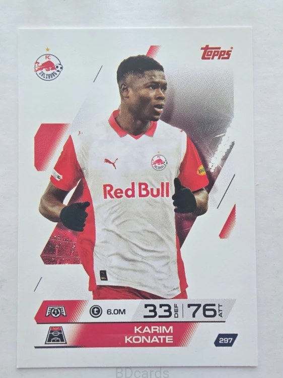 2025-26 Topps Match Attax Karim Konate Fc Salzburg /F