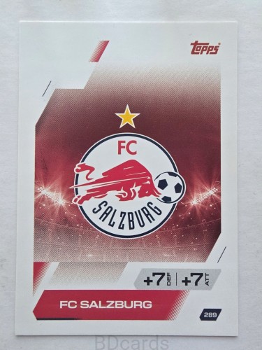 2025-26 Topps Match Attax Logo Fc Salzburg /F