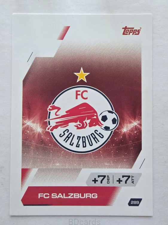 2025-26 Topps Match Attax Logo Fc Salzburg /F