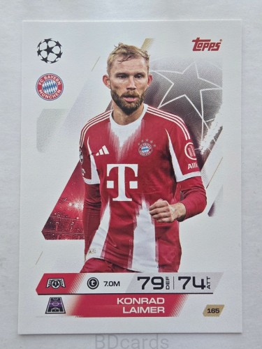 2025-26 Topps Match Attax Konrad Laimer Bayern Monachium /F