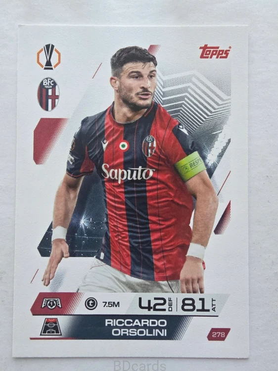 2025-26 Topps Match Attax Ricardo Orsolini Bologna FC /F