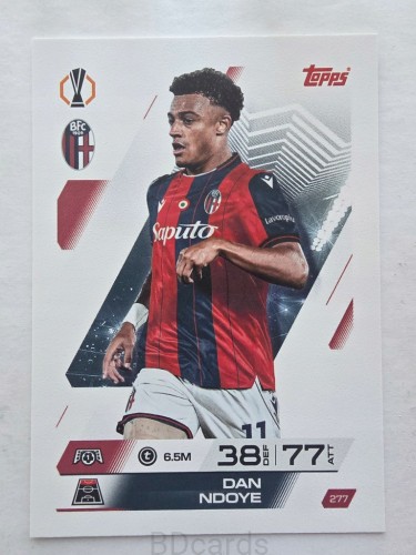 2025-26 Topps Match Attax Dan Ndoye Bologna FC /F