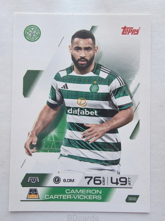 2025-26 Topps Match Attax Cameron Carter-Vickers Celtic /F