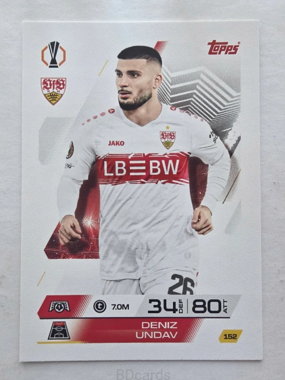 2025-26 Topps Match Attax Deniz Undav VFB Stuttgart /F
