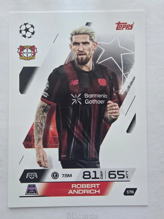 2025-26 Topps Match Attax Robert Andrich Bayer Leverkusen /F