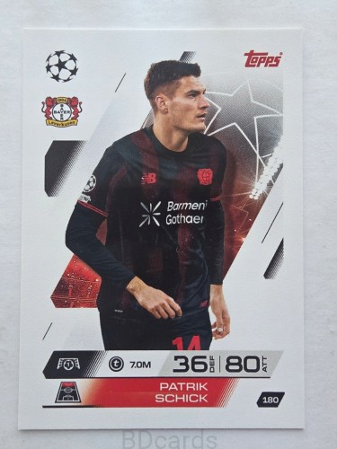 2025-26 Topps Match Attax Patrik Schick Bayer Leverkusen /F