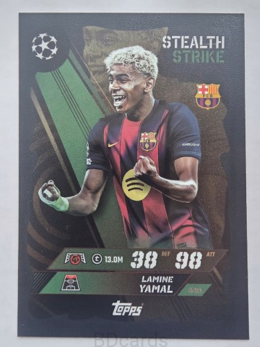 2025-26 Topps Match Attax Lamine Yamal FC Barcelona /F