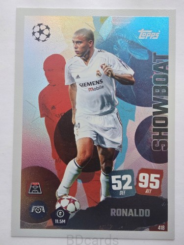 2025-26 Topps Match Attax Ronaldo FC Barcelona Showboat /NU13