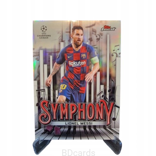 2024-25 Topps Finest Lionel Messi Fc Barcelona Symphony /K36