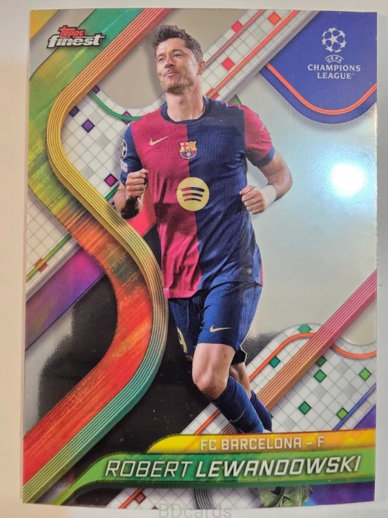 2024-25 Topps Finest Robert Lewandowski Fc Barcelona /A