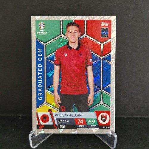 2024 Euro Topps Match Attax Asslani Albania /EU4