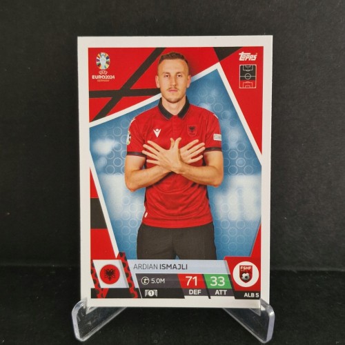 2024 Euro Topps Match Attax Ismajli Albania /EU4