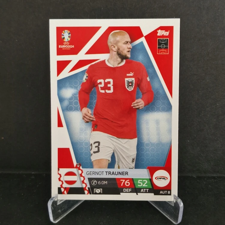 2024 Euro Topps Match Attax Trauner Austria /EU1