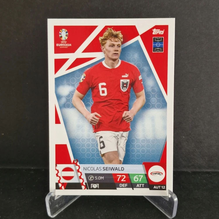 2024 Euro Topps Match Attax Seiwald Austria /EU2