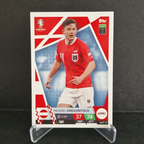 2024 Euro Topps Match Attax Gregoritsch Austria /EU2