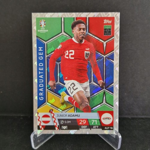 2024 Euro Topps Match Attax Adamu Austria /EU2