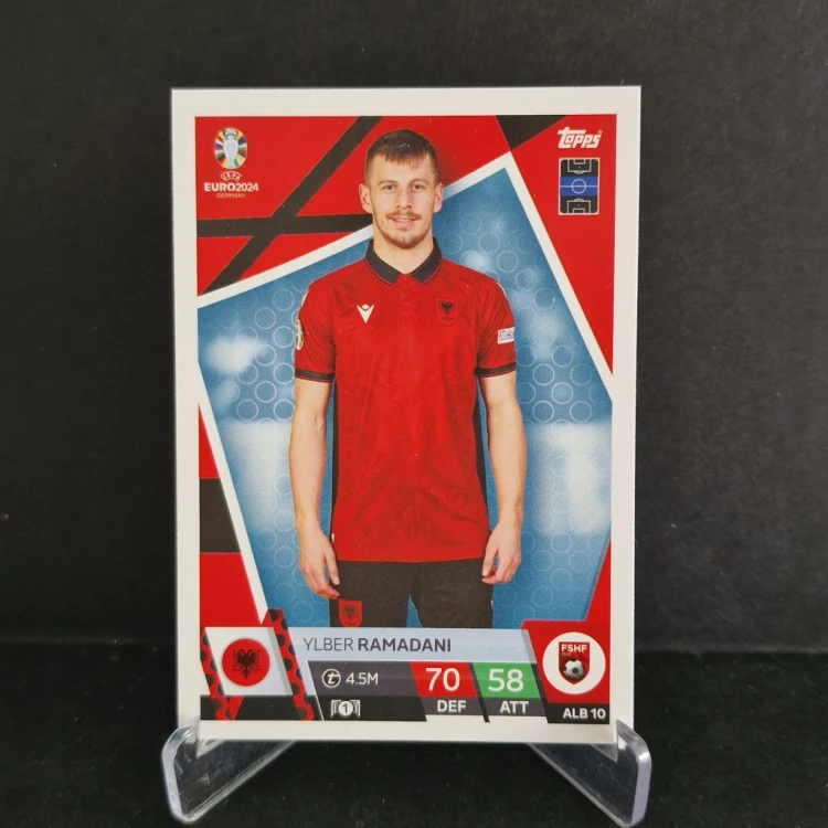 2024 Euro Topps Match Attax Ramadani Albania /EU3
