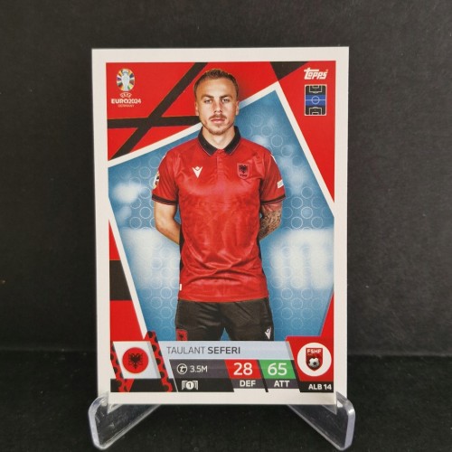 2024 Euro Topps Match Attax Seferi Albania /EU3