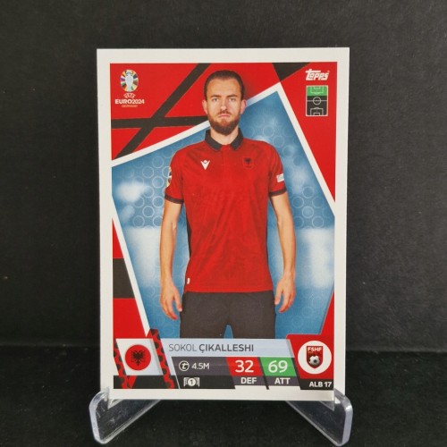 2024 Euro Topps Match Attax Cikalleshi ALbania /EU3