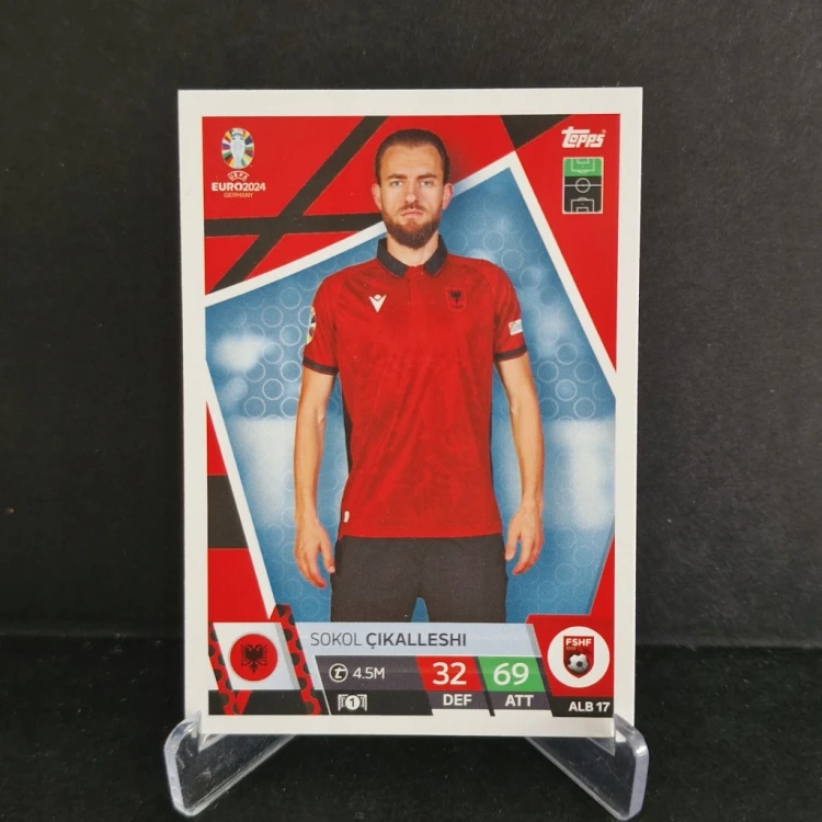 2024 Euro Topps Match Attax Cikalleshi ALbania /EU3