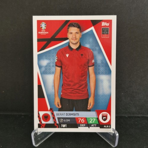 2024 Euro Topps Match Attax Djimsiti Albania /EU4