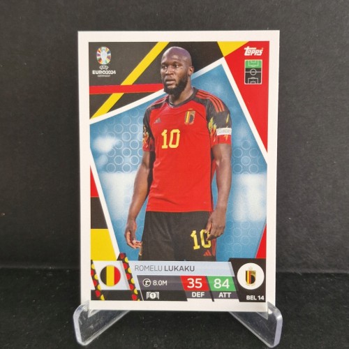 2024 Euro Topps Match Attax Lukaku Belgia /EU5