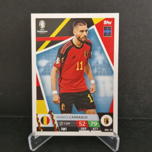 2024 Euro Topps Match Attax Carrasco Belgia /EU5