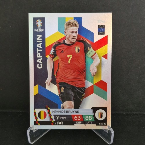 2024 Euro Topps Match Attax De Bruyne Belgia /EU5