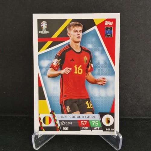 2024 Euro Topps Match Attax De Ketelaere Belgia /EU5
