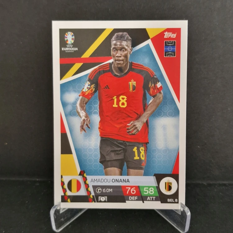 2024 Euro Topps Match Attax Onana Belgia /EU6