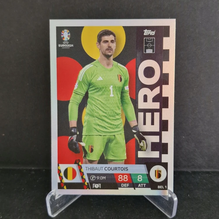 2024 Euro Topps Match Attax Courtois Belgia /EU6