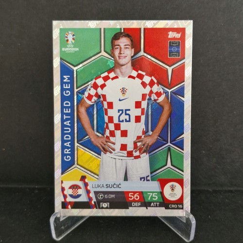 2024 Euro Topps Match Attax Sucic Chorwacja /EU7
