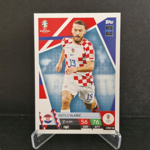 2024 Euro Topps Match Attax Vlasic Chorwacja /EU7
