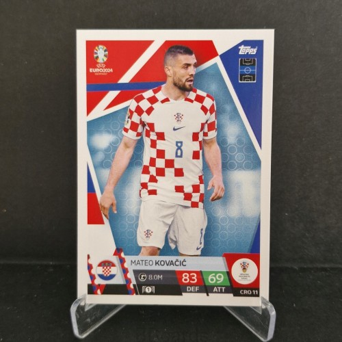 2024 Euro Topps Match Attax Kovacic Chorwacja /EU7