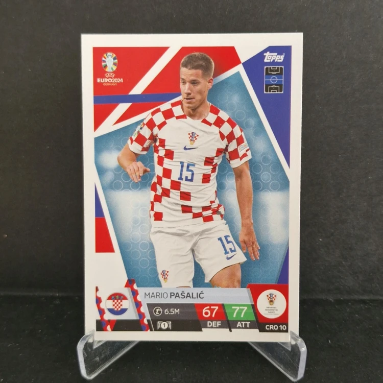 2024 Euro Topps Match Attax Pasalic Chorwacja /EU7