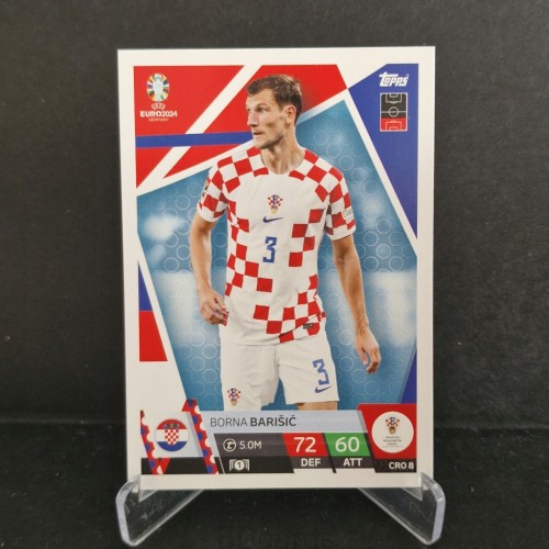 2024 Euro Topps Match Attax Barisic Chorwacja /EU8