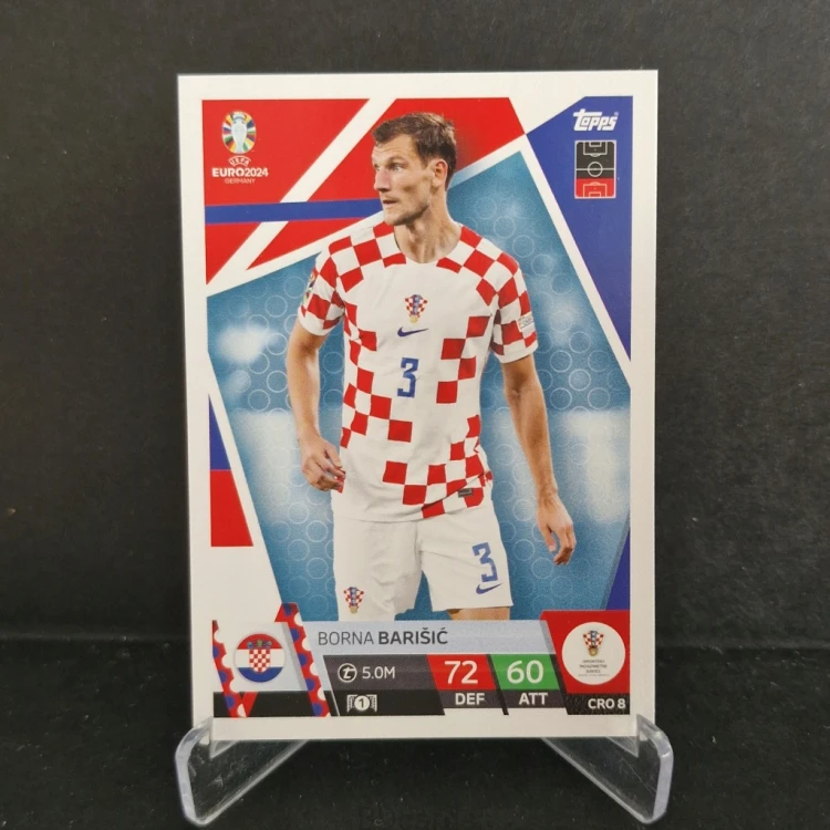 2024 Euro Topps Match Attax Barisic Chorwacja /EU8
