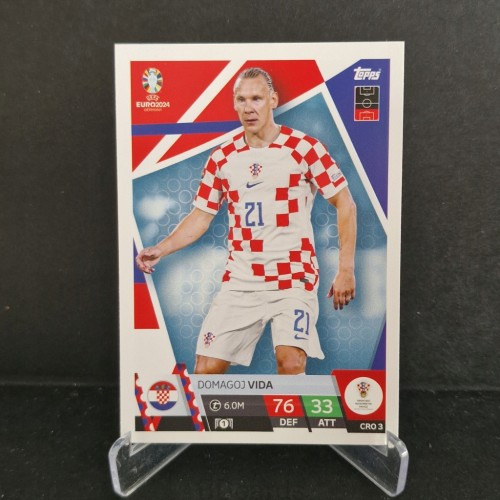 2024 Euro Topps Match Attax Vida Chorwacja /EU8