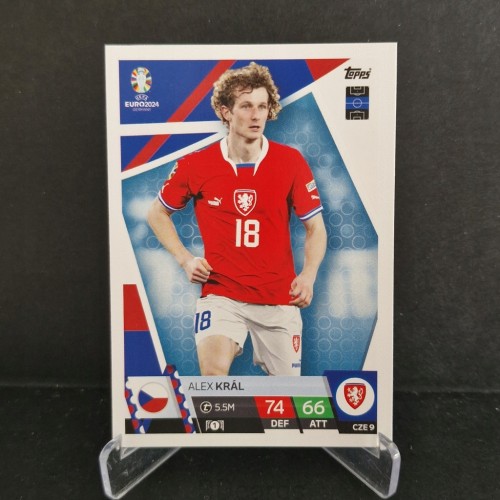 2024 Euro Topps Match Attax Kral Czechy /EU10