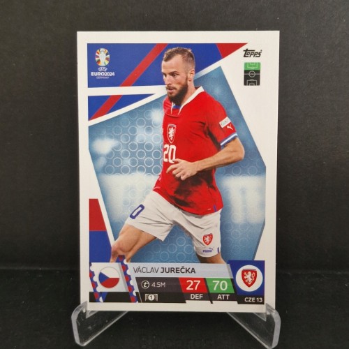 2024 Euro Topps Match Attax Jurecka Czechy /EU9