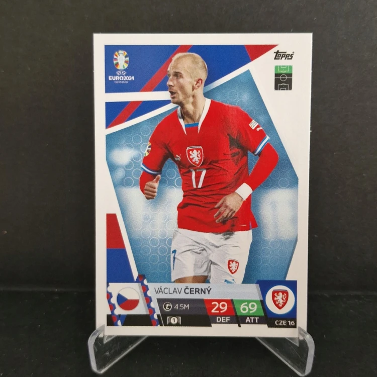 2024 Euro Topps Match Attax Cerny Czechy /EU9