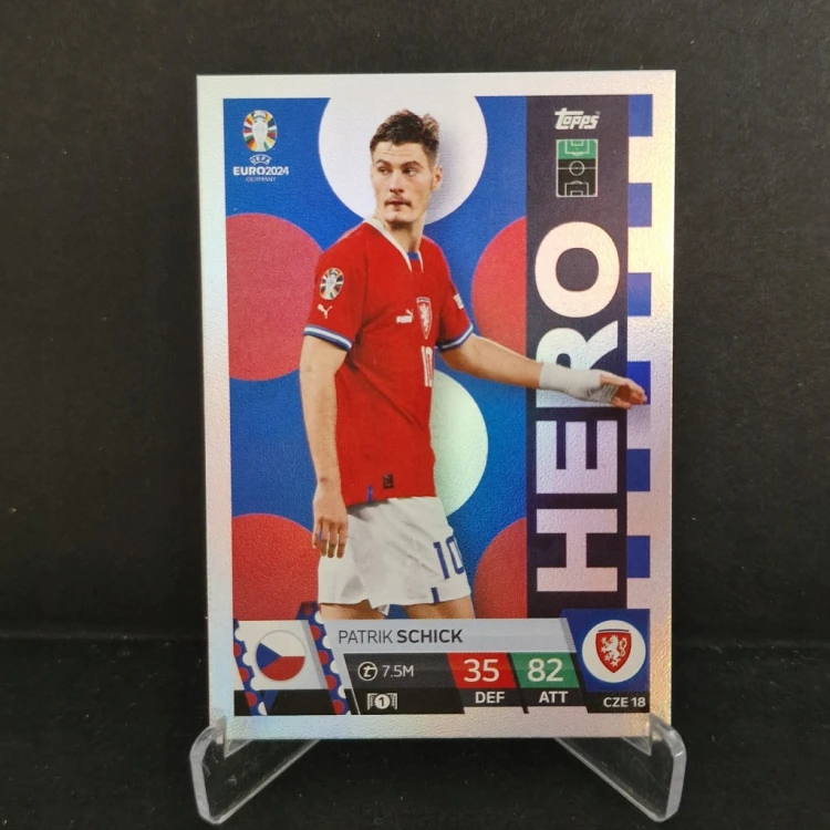2024 Euro Topps Match Attax Schick Czechy /EU9