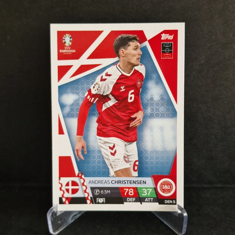 2024 Euro Topps Match Attax Christensen Dania /EU11