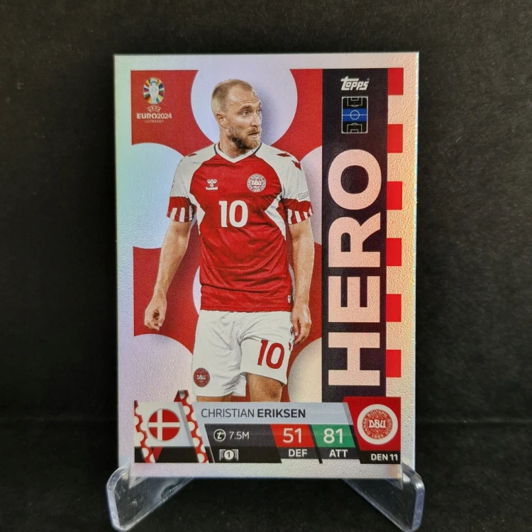 2024 Euro Topps Match Attax Eriksen Dania /EU12