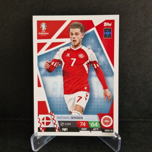 2024 Euro Topps Match Attax Jensen Dania /EU12