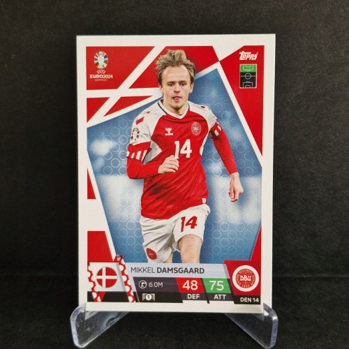2024 Euro Topps Match Attax Damsgaard Dania /EU12