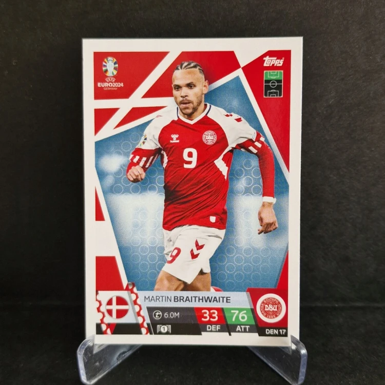 2024 Euro Topps Match Attax Braithwaite Dania /EU12