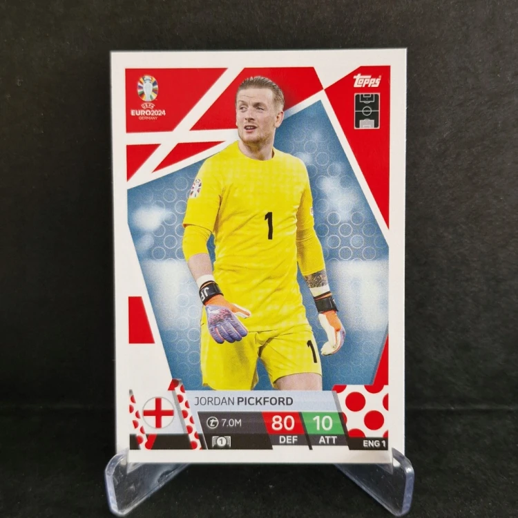 2024 Euro Topps Match Attax Pickford Anglia /EU13