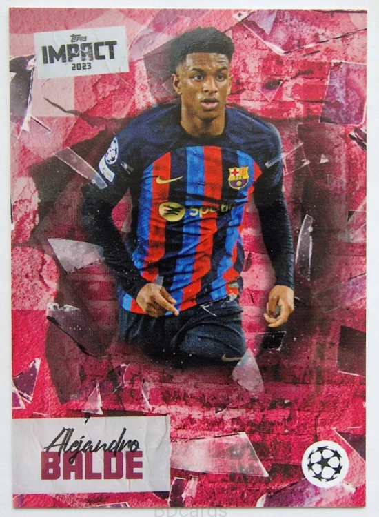 2023-24 Topps Impact Alejandro Balde Fc Barcelona /NU9