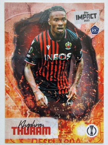 2023-24 Topps Impact Khephren Thuram Nice /NU10
